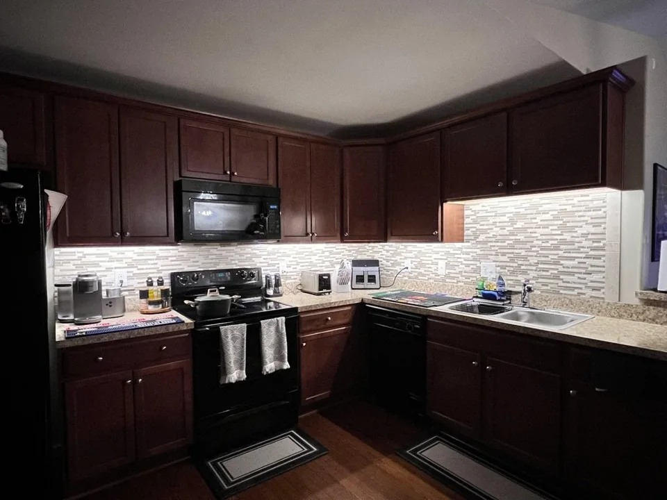 Kitchen lighting installed by FIXABL